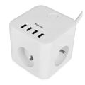 Predlžovací kábel HUSLOG EMX-190224 White 1,5m