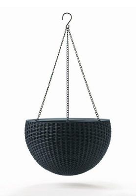 Kvetináč KETER Hanging Sphere Graphite