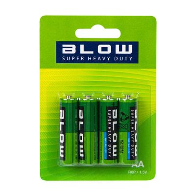 Batéria AA (LR6) Zn-Cl BLOW Super Heavy Duty 4ks / blister