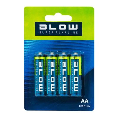 Batéria AA (LR6) alkalická BLOW Super Alkaline 4ks