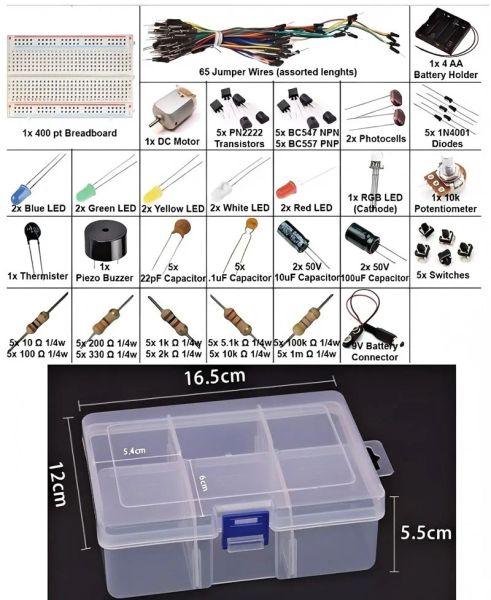 Súprava elektronických komponentov 04