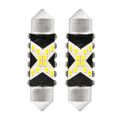 Autožiarovka LED Festoon C5W 12/24V AMIO 04238 biela 2ks