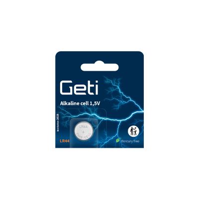 Batéria LR44 (AG13) GETI alkalická