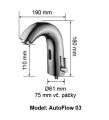 Donner AutoFlow 03 Lesklý chróm
