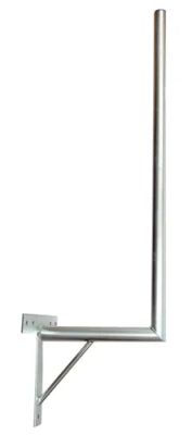 Anténny držiak 35 na stenu so vzperou priemer 42mm výška 96cm žiar.