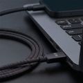 Kábel Forever Vibe USB-C - USB-C 1,0 m 60W tmavosivý