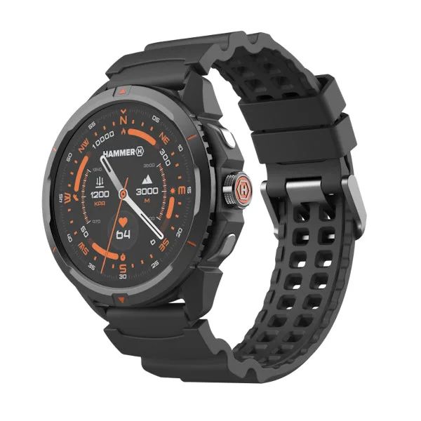 Hodinky HAMMER Watch 2 Orange/Black
