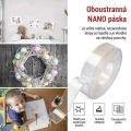 NANO páska obojstranná 30 mm/3 m, transparentná