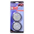 Svetlá denného svietenia okrúhla 18 LED/12V