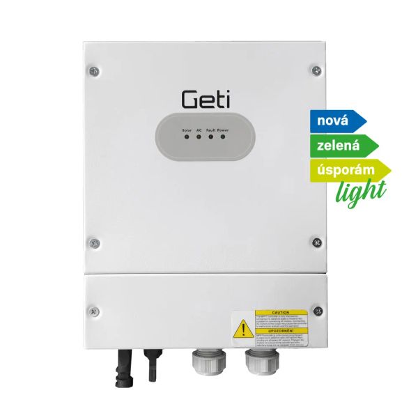 Solárny invertor GETI GWH01 4000W MPPT pre PV ohrev vody