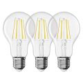 Žiarovka Filament LED E27 5,9W biela prírodná EMOS ZF5D43.3 sada 3ks