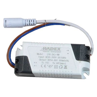 Zdroj pre LED 18-24W, 54-86V/300mA G076B