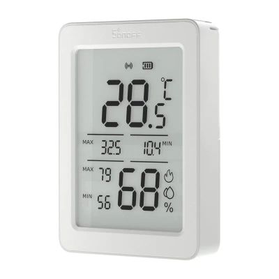 Inteligentný senzor teploty a vlhkosti SONOFF AirGuard TH SNZB-02DR2 Zigbee