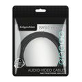 Kábel KRUGER & MATZ KM1239 Basic USB/USB-C 1m Black