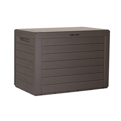Box záhradný WOODEBOX umbra 78 cm - 190 l