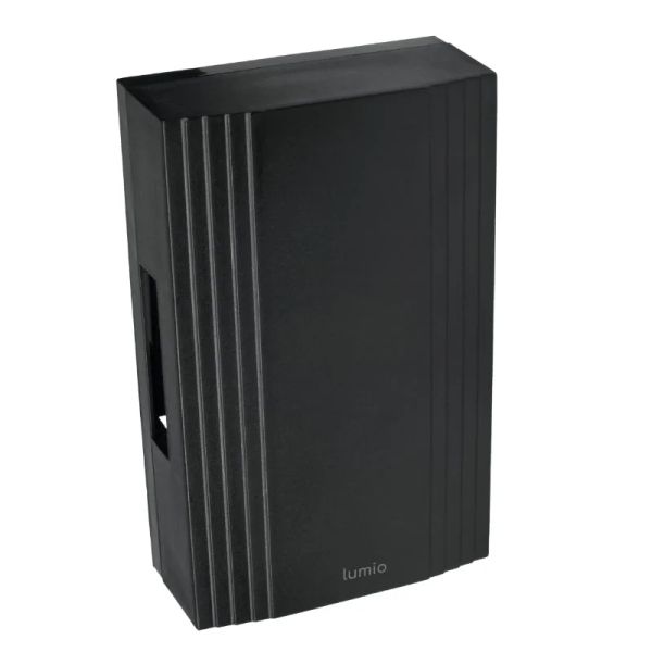 Drôtový zvonček LUMIO DB102B, čierny