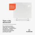 Bornholm 1000W 10m² Konvektor Biela