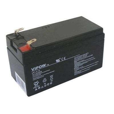 Batéria olovená 12V 1.3Ah VIPOW BAT0213