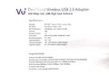 USB WiFi adaptér duálne VU+ 2,4/5 GHz/600 Mbps s ANTÉNOU 2 dBi