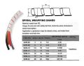 Zväzkovacia špirála SWB-12 pre bandáž s priemerom 10-65mm, balenie 10m