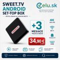 Sweet TV Box INEXT TV5 Ultra + 3 mesiace SWEET.TV ZDARMA