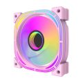 Súprava PC ventilátorov DARKFLASH INF24 ARGB 5v1 Ružová