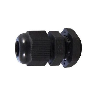 Káblová priechodka PG-7 pre kábel 3-6,5mm čierna