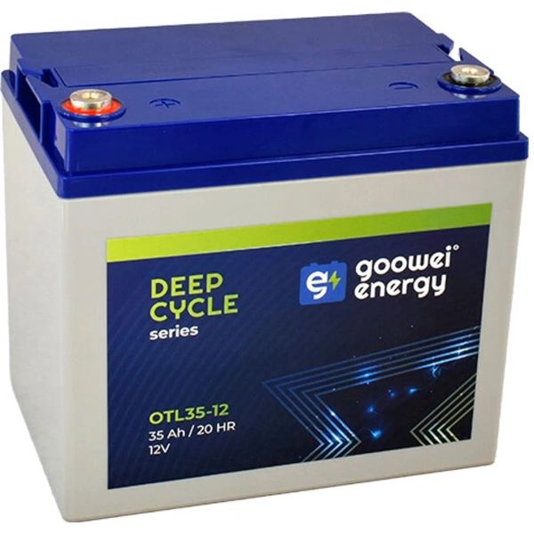 Olovená trakčná batéria 12V 35Ah GOOWEI ENERGY OTL35-12