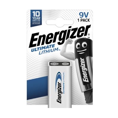 Batéria lítiová 9V ENERGIZER Ultimate 1ks / blistr –40°C