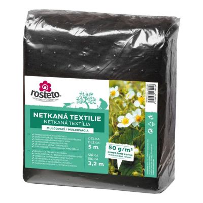 Netkaná textília mulčovacia Neotex ROSTETO 50g 3,2x5m čierna