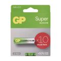 Batérie AA (R6) alkalická GP Super 10ks