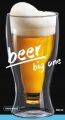 Maxxo Beer Big One – dvojstenný termo pohár na pivo 500 ml
