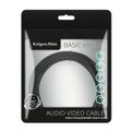 Kábel Jack 3.5mm stereo/2x Cinch 3m KRUGER & MATZ KM1216 Basic