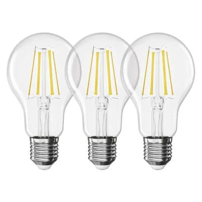 Žiarovka Filament LED E27 5,9 W biela teplá EMOS ZF5D42.3 sada 3ks