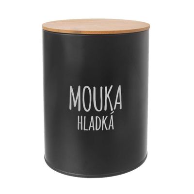 Dóza ORION Black Hladká Múka 13cm
