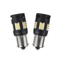Autožiarovka LED BA15S 12V CARCLEVER 30LED 3020SMD biela 2ks