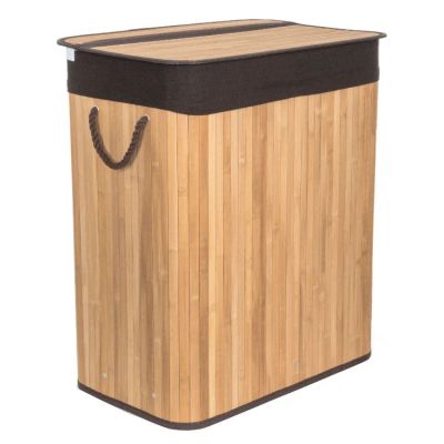 Kôš na bielizeň G21 Bambus 105l Brown