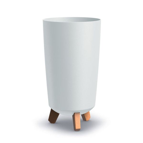 Kvetináč GRACIA TUBUS SLIM biely 19,5 cm