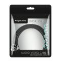 Kábel Jack 3.5mm stereo/2x Cinch 1,8m KRUGER & MATZ KM1214 Basic