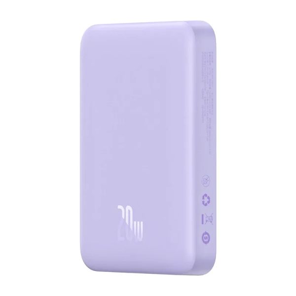 Powerbanka Baseus Magnetic Mini 10000mAh 20W MagSafe (fialová)