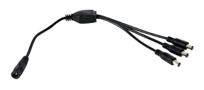 Kábel pre LED pásik rozbočovací - 3x vidlica, zásuvka