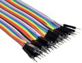 Prepojovacie vodiče dupont 40pin, dĺžka 20cm, samec-samec