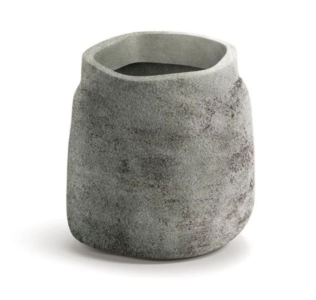 Kvetináč BOGE slaný sivý 38cm