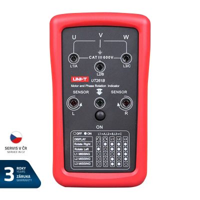 Tester rotácie fáz a indikátor otáčok motora UNI-T UT261B