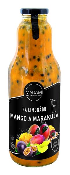 Mango & Marakuja 1 000 ml: ovocie na limonádu