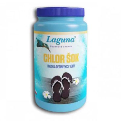 Prípravok pre chlórovú dezinfekciu bazénovej vody LAGUNA Chlor Šok 1kg