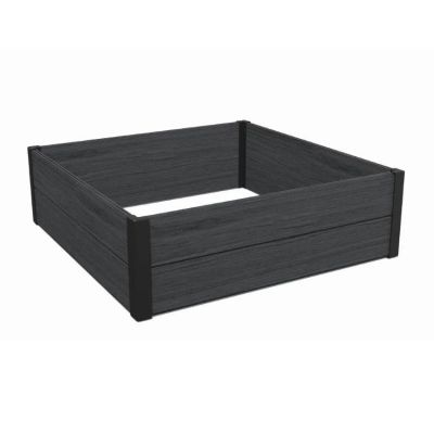 Vyvýšený záhon KETER Maple Square Graphite