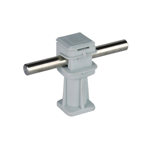 Podpera vedenia, plast sivý, 36mm, pre priem. 8mm M8
