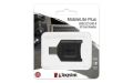 Čítačka pamäťových kariet KINGSTON MobileLite Plus USB3.2 Gen1 SDHC/SDXC UHS-II Black