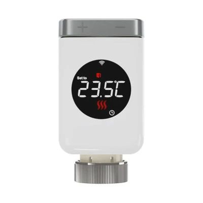 Smart termostatická hlavica MOES ZTRV-801 Tuya ZigBee